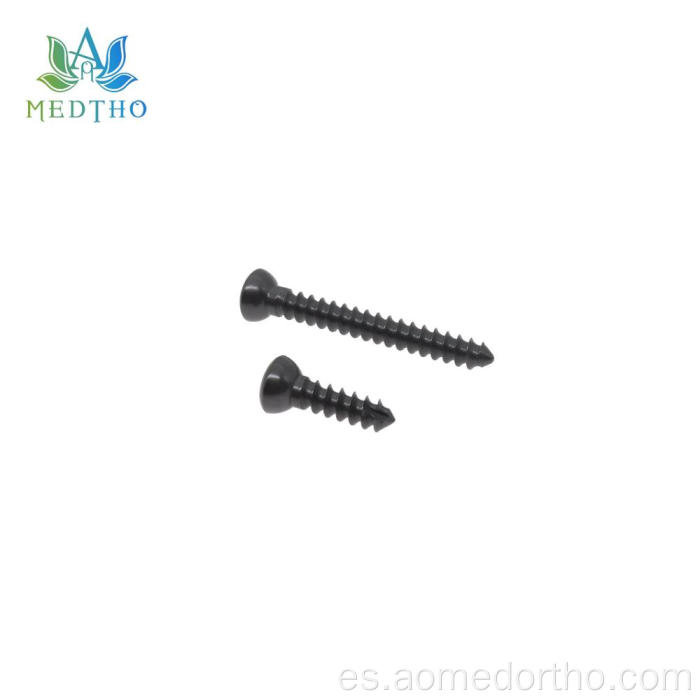 tornillo de hueso cortical